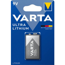 VARTA Ultra Lithium 9V akku
