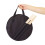 Silent Practice Drum Pad with Bag Maple Drum Sticks 12 Inches Drum Black with stick bag 1