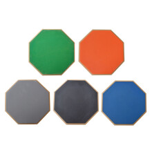 12 Inches Practice Drum Pad Portable Drum Practice Pads for Green without stick bag