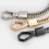 Replacement Chain Strap Metal link Clasp Purse Chain Bag Silver 6 centimeters 1.2 me 9