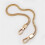 Replacement Chain Strap Metal link Clasp Purse Chain Bag Silver 6 centimeters 1.2 me 7