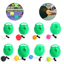 Pickleballs Trainer with 40 Holes Pickleballs Ball Pickleball Rebounder Yellow ball