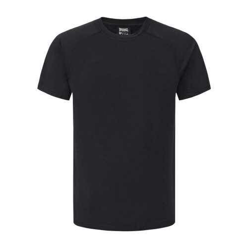 LONSDALE (M, Black) Lonsdale Mens Plain T-Shirt
