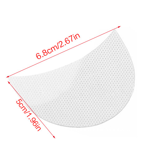 100x Eyeshadow Patch Eyeshadow Gel Pad Patches Eyeshadow Stencils for Eyelash 100 sheets 2