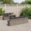 VidaXL vidaXL Garten-Sofa-Set 8 stk. Grau Poly Rattan 3