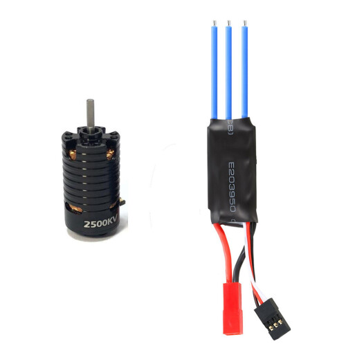 Modified Part ESC Diy Kit for Brushless Remote Controlled Car Ship Upgrade Accs 2