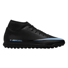 (10 UK, Black/Blue) Nike Mens Mercurial Superfly 10 Football Boots