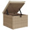 VidaXL vidaXL Gartensofa-set 7 stk. Beige Poly-Rattan 10