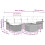 VidaXL vidaXL Gartensofa-set 7 stk. Beige Poly-Rattan 11