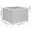 VidaXL vidaXL Gartensofa-set 7 stk. Beige Poly-Rattan 12