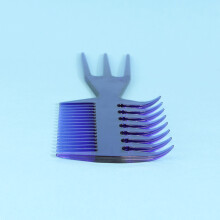 Stylish Shape Hairbrush Comb for Hair Dyeing and Cutting Men Styling Tool