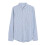 Farah (S, Light Blue) Farah Mens Brewer Striped Slim Shirt 1