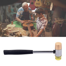 26mm Guitar Fret Hammer DIY Hand Tool Guitar Hammer Double Headed Luthier Tool Yellow