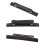 Wood Adjustable Bridge Guitar Bridge Ebony Hardware Accessory for Archtop Guitar 10