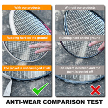 Racquet Head Protections Tape Rackets Protective Tape Tennis Racket Tape Protect Black