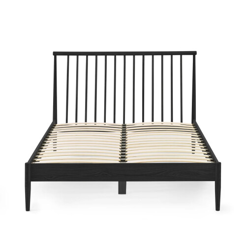 Belton Black Spindle 150cm King Size Bed Frame 2