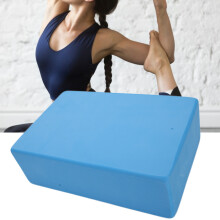 Yoga-Block EVA 200g Hochdicht Blau 23x15x7,5cm