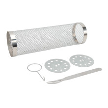 Edelstahl Camping Grillkorb 29,5cm Rollkorb