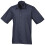 Premier (16.5, Navy) Premier Mens Short Sleeve Formal Poplin Plain Work Shirt 1