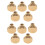 60 Pack 1.2 Inch Brushed Gold Cabinet Knobs Knurled Kitchen Cabinet Knobs Gold Drawer Knobs Round Dresser Knobs 2