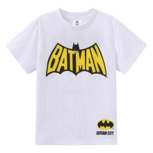 (9-10 Years, Black/Yellow) Batman Childrens/Kids Batman Polyester T-Shirt