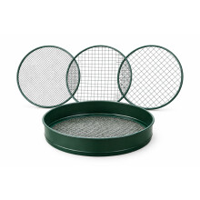 3-in-1 Garden Soil Sieve 6/9/12mm Heavy Duty Steel Compost Riddle