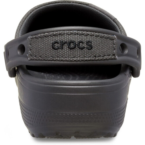 Crocs (, ) Crocs Classic Crafted Textile Blend Unisex Kid's Black Clogs 1