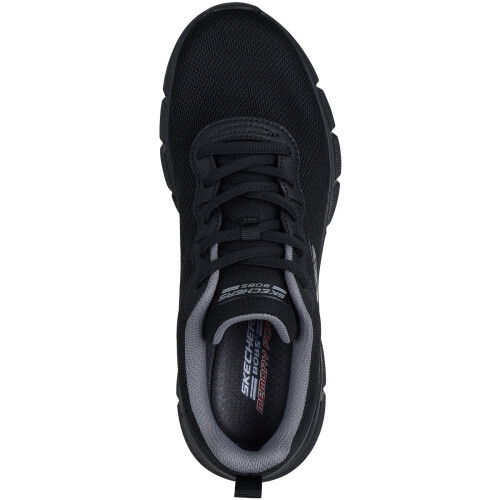 Skechers (, ) Skechers BOBS B Flex Icy Edge Textile Men's Black Trainers 2