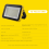 Φορητό φως εργασίας Super Bright97SMD για υπαίθρια κατασκήνωση και έκτακτες ανάγκες 5
