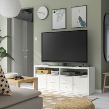 IKEA KALLAX TV Storage Combination 147x39x60