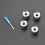 Guitar Speed Control Knobs Volume Tone Control Knobs Fits 6mm/0.24" Rotary Shaft Black 1