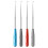 2Pcs/set Fishing Hook Extractor Fish Hook Quick Remover Tool with Storage Tube Black 10