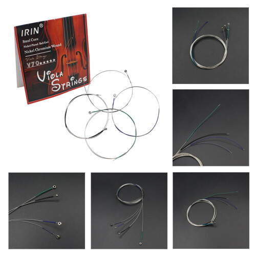4 String Viola String Sets, Medium Scale Medium Tension Steel Core Warm Tone 1