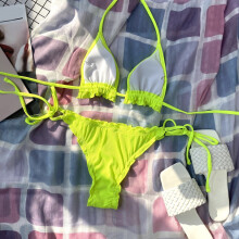 Women Swimsuit Push-up Bras Bikini Set 2pcs Swimwear Bathing Suit Beachwear White M