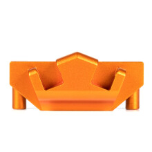 Rc Bridge 1/18 utb18 Parts Rear Angle 1/18Capra Upgrades Parts scx10iii Upgrades Orange