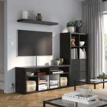 IKEA KALLAX / LACK TV Combination 224x39x147