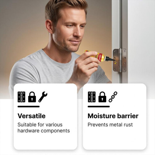 Multi-Purpose Lubricant Oil for Door Hinges Locks Chains Rust Prevention Squeak Elimination 2