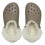 Crocs (, ) Crocs Classic Fleece Lined Textile Blend Mushroom Clogs 4