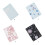 Printed Document Organizer PU Passport Holder Ticket Storage Holder for light blue map 1