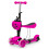 3-in-1 Kids Scooter with LED Light-Up Wheels – Adjustable Handlebar 1