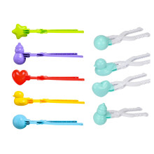 10PCS Plastic Winter Snow Toy Random Color Duck/Heart/Star/Soccer Snow Large football