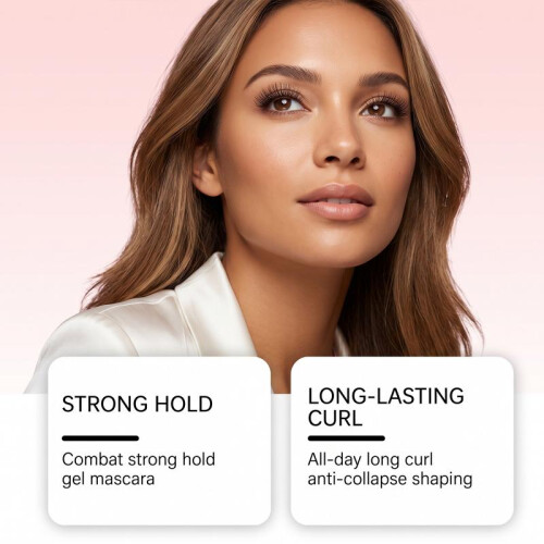 Natural Lightweight Gel Mascara Lengthening & Defining, Smooth Non-Clumping, Easy Application, Everyday Makeup Essential 2