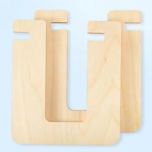 Wood Parking Scooter Stand Bracket Detachable Support Stand Wood Parking Frame