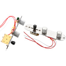 3 Way Guitar Loaded Prewired Control Plate Electric Guitar Part Replacement