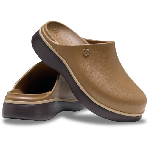Crocs (, ) Crocs Dylan Notched EVA Women's Sepia/Multi Clogs 2