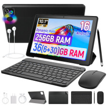 Android 16 Tablet 10 inch 36GB RAM 128GB ROM 7800mAh WiFi 6 BT 5.4 Dual Camera