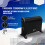 2 KW Convector Heater Wall Mounted or Standing | 3 Heating settings Black 1