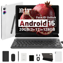11 Inch Android 14 Tablet 20+128GB ROM (1TB TF) WiFi 6800mah Dual Camera HD NEW