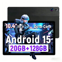 10.4 inch Tablet, Android 15 Tablet 20GB+128GB+1TB TF, 8-Core HD Dual Camera