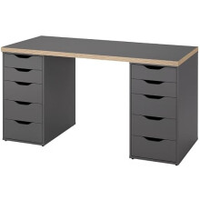 IKEA LAGKAPTEN ALEX Desk 140x60 cm